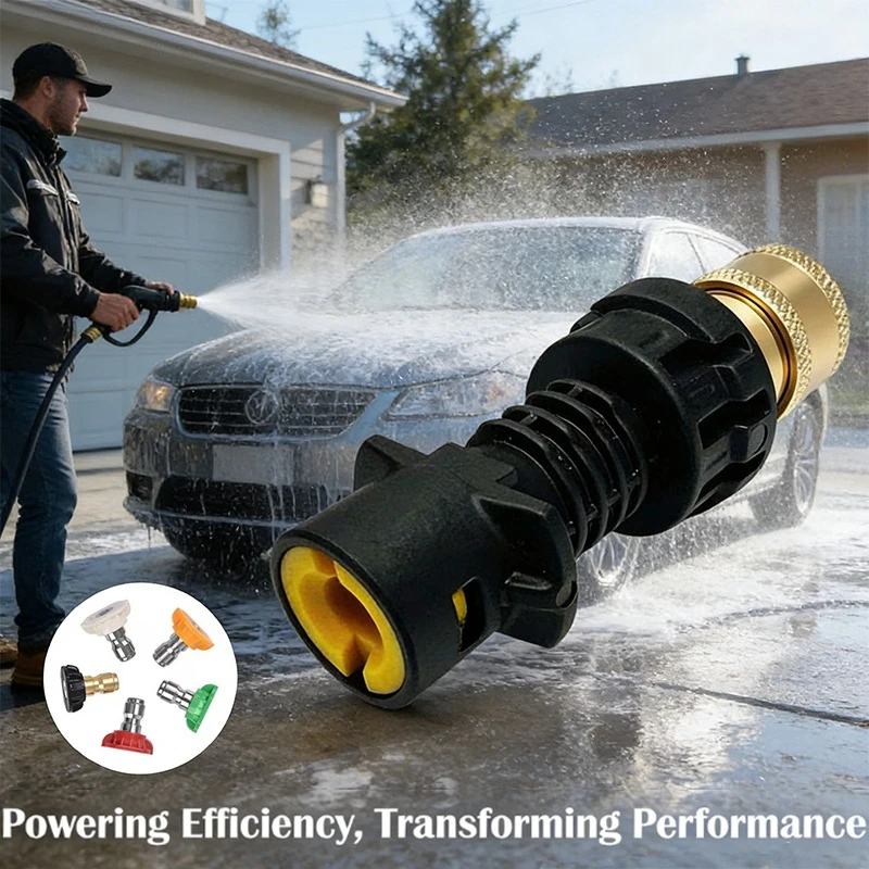 Адаптер для мойки высокого давления Karcher K2-K7 с 5 цветными насадками, пенной насадкой и быстрым соединителем, аксессуар для мойки автомобилей
Адаптер для мойки высокого давления Karcher K2-K7 с 5 цветными насадками, пенной насадкой и быстрым соединителем, аксессуар для мойки автомобилей