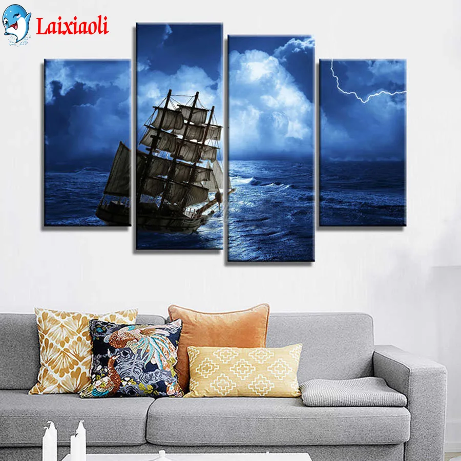 Saling boat view Diamant Painting 5D DIY Diamond Painting Full Square Drill Embroidery Cross Stitch Gift 4 pcs set Home Decor
Saling boat view Diamant Painting 5D DIY Diamond Painting Full Square Drill Embroidery Cross Stitch Gift 4 pcs set Home Decor
