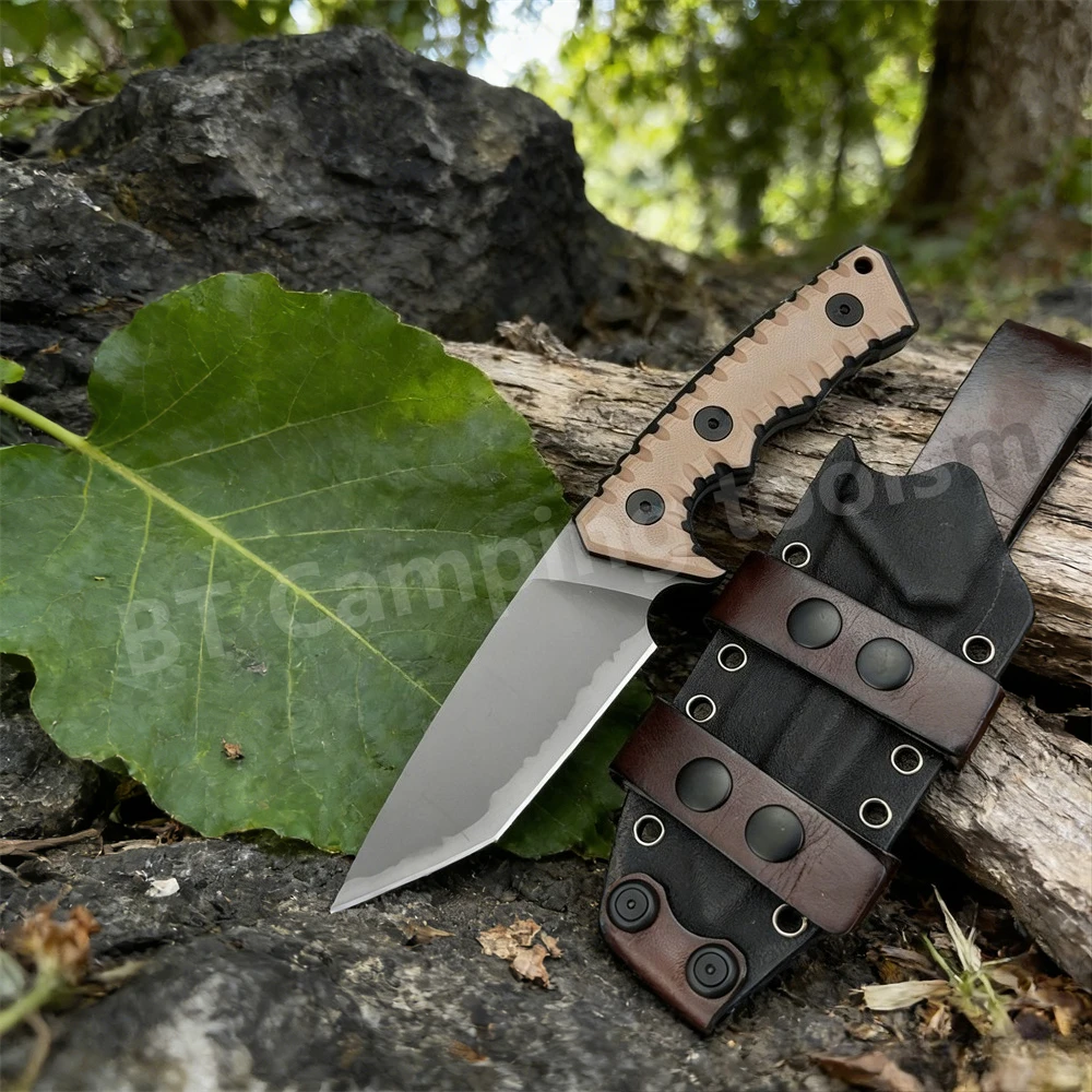 EDC High Quality Miller Fixed Blade Knfie DC53 Blade Hunting Knife Outdoor Survival Knife with Sheath Holiday Gifts Tool
EDC High Quality Miller Fixed Blade Knfie DC53 Blade Hunting Knife Outdoor Survival Knife with Sheath Holiday Gifts Tool