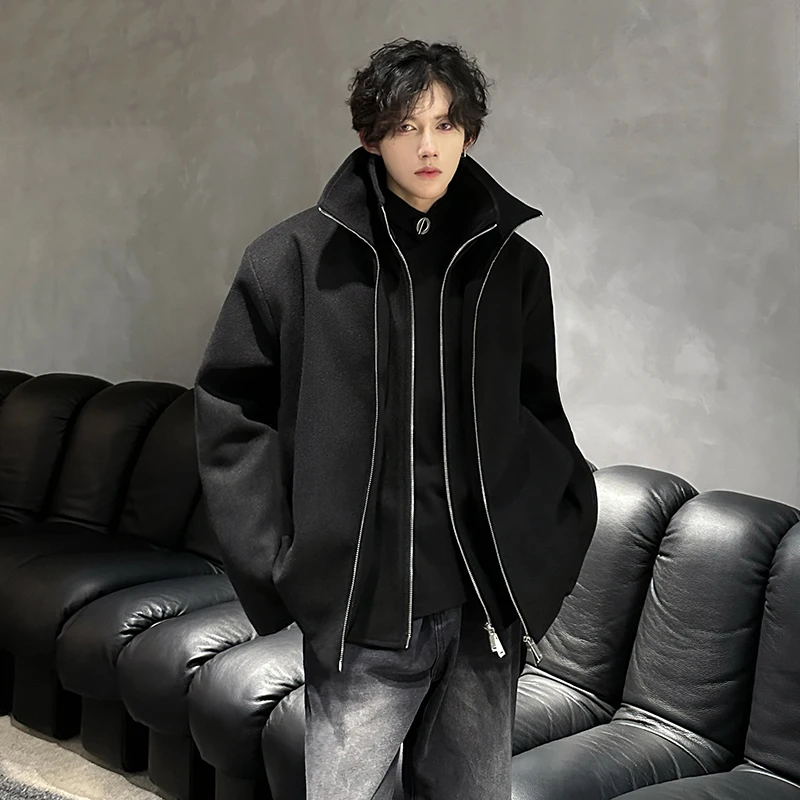 Cleanfit Korean Sle Men's Woolen Jaet oulder Padded Cotton Lined Winter Coat Trendy And Haome ort And Warm
Cleanfit Korean Sle Men's Woolen Jaet oulder Padded Cotton Lined Winter Coat Trendy And Haome ort And Warm