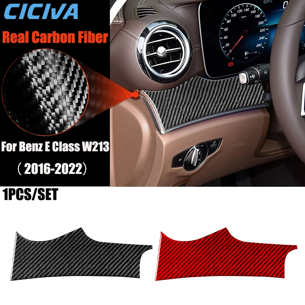 Carbon Fiber Car Accessories Driver Air Vent Modified Interior Trim Cover Sticker For Mercedes Benz E Class W213 2016-2022
Carbon Fiber Car Accessories Driver Air Vent Modified Interior Trim Cover Sticker For Mercedes Benz E Class W213 2016-2022