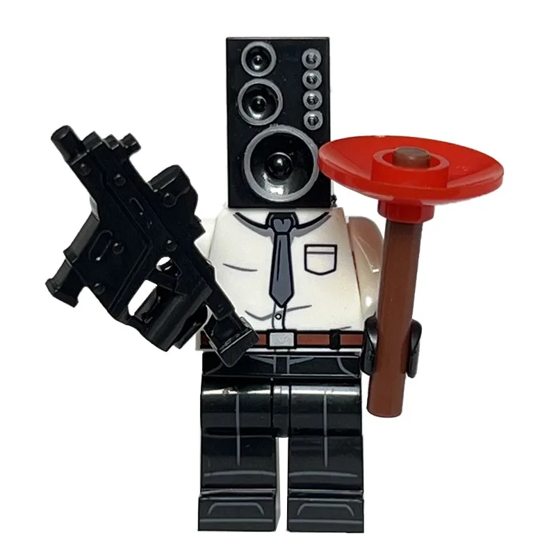 Assembling educationalbuildingblock MT toilet series audio person monitoring person TV person doll children's building block toy
Assembling educationalbuildingblock MT toilet series audio person monitoring person TV person doll children's building block toy