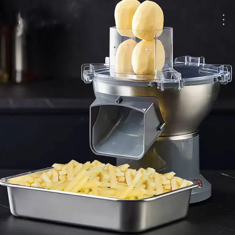 Customizable Electric potatoes French fries chips cutter Slicer carrot dicing machine shredding grater
Customizable Electric potatoes French fries chips cutter Slicer carrot dicing machine shredding grater