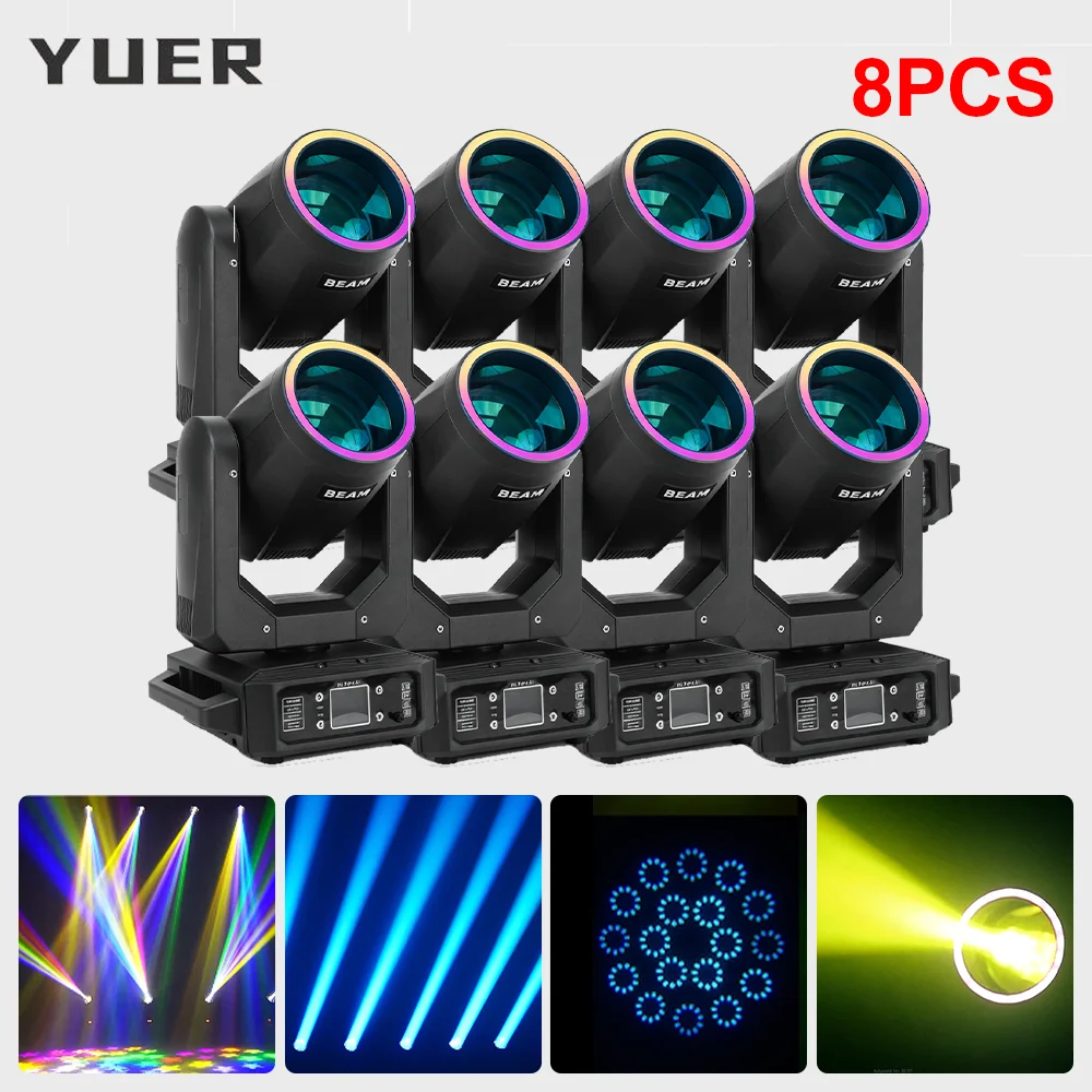 8 шт. 200 Вт светодиодный луч с подвижной головкой и кольцевым эффектом радуги 12 гобо 18 призмов управления DMX512 для DJ Disco party bar club
8 шт. 200 Вт светодиодный луч с подвижной головкой и кольцевым эффектом радуги 12 гобо 18 призмов управления DMX512 для DJ Disco party bar club