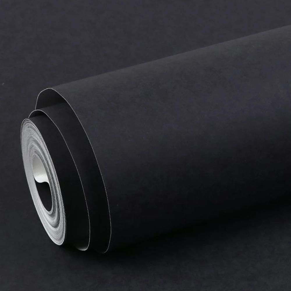 Black Matte Wallpaper Pure Black Living Room Bedroom Clothing Store Home Decor Papel De Parede Solid Plain Color Wall Paper Grey
Black Matte Wallpaper Pure Black Living Room Bedroom Clothing Store Home Decor Papel De Parede Solid Plain Color Wall Paper Grey