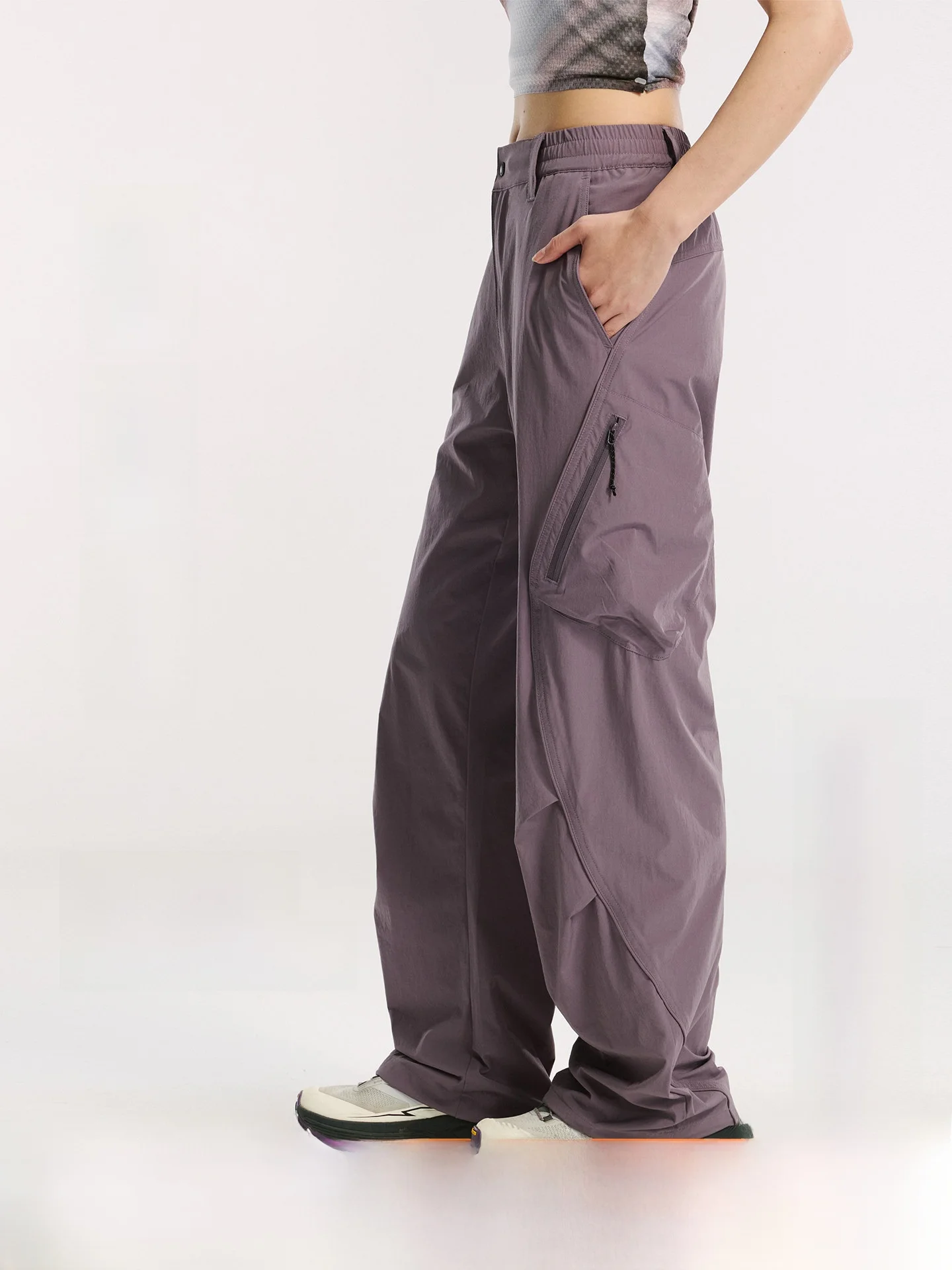 White Trace Outdoor Cooling Casual Pants Summer Thin Model Paratrooper Workwear Hiking Trousers Wide Leg Pants Women's
White Trace Outdoor Cooling Casual Pants Summer Thin Model Paratrooper Workwear Hiking Trousers Wide Leg Pants Women's