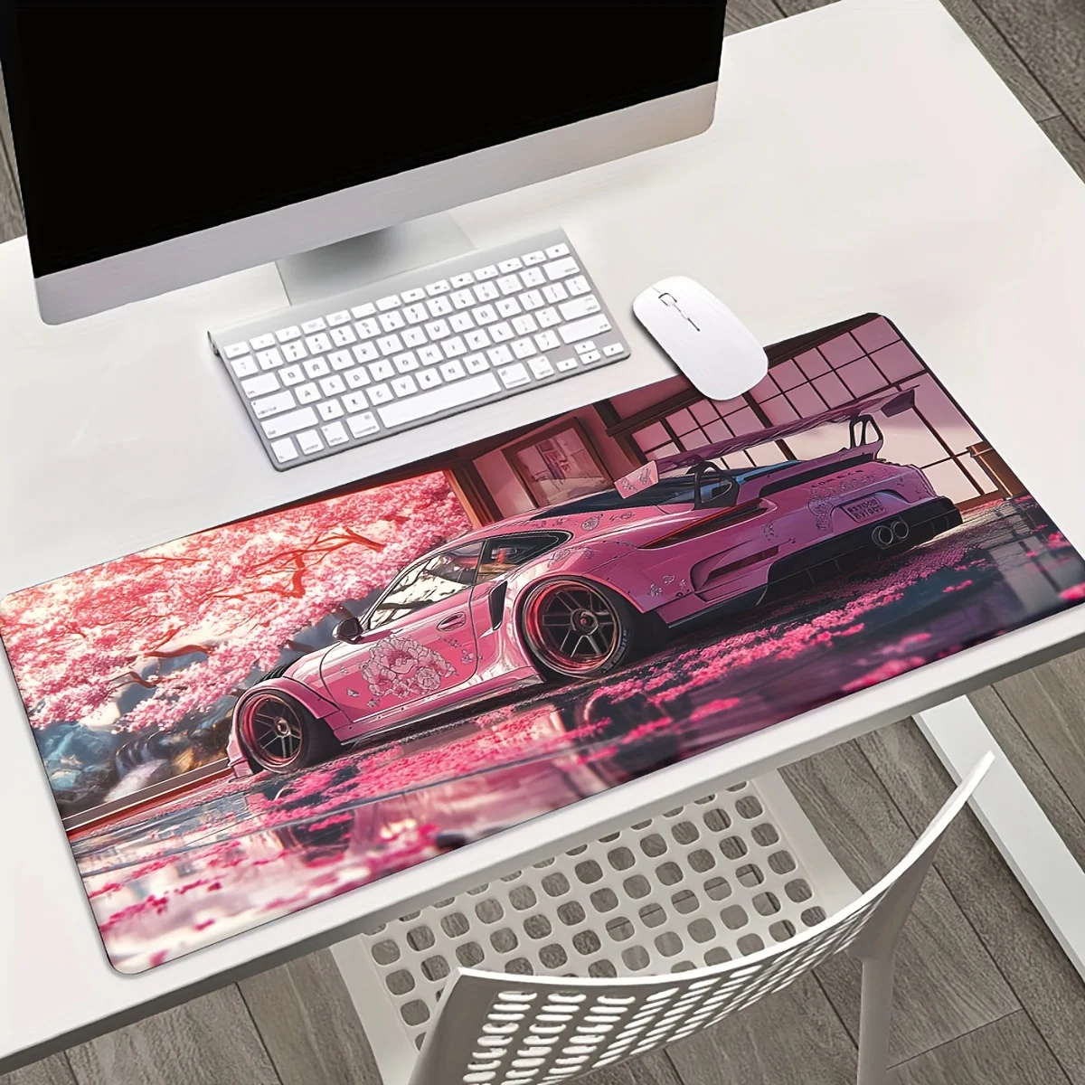 Pink Sports Car Cherry Blossoms Art Desk Mat XXL Gaming Mousepad Keyboard Mat Non-Slip Rubber Gamer Desk Setup Desk Decor
Pink Sports Car Cherry Blossoms Art Desk Mat XXL Gaming Mousepad Keyboard Mat Non-Slip Rubber Gamer Desk Setup Desk Decor