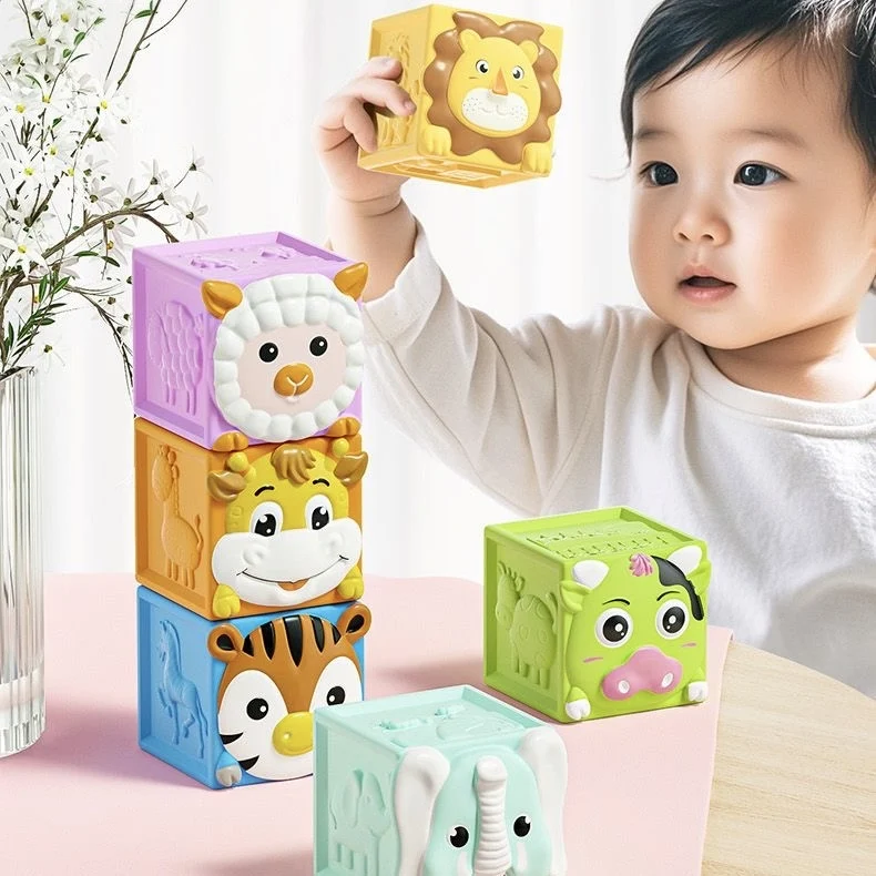 Baby Teething Toys Soft Silicone Building Blocks Large Sensory Blocks for Infants Educational Stacking Toy for Toddlers Nontoxic
Baby Teething Toys Soft Silicone Building Blocks Large Sensory Blocks for Infants Educational Stacking Toy for Toddlers Nontoxic