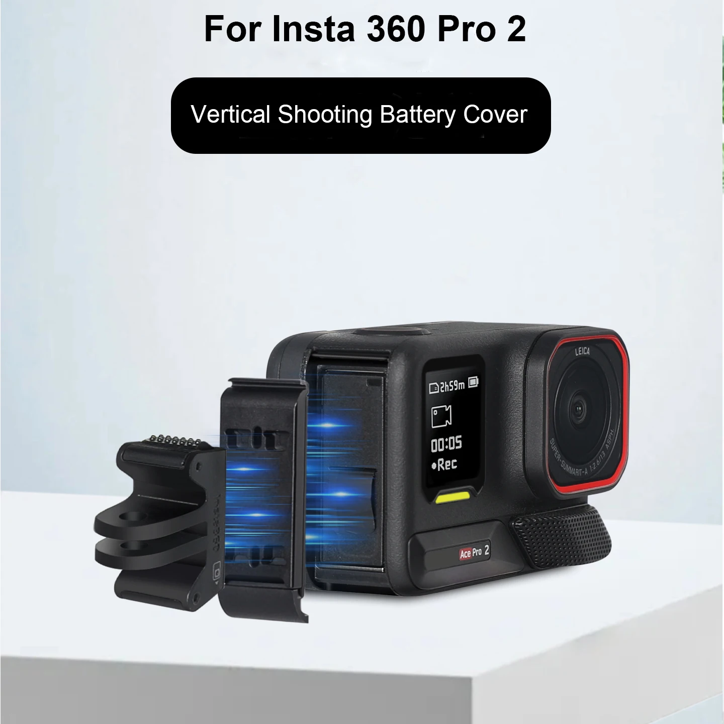 Battery Cover Aluminum Alloy for Insta360 Ace Pro 2 Vertical Shooting Quick Release Adapter Sport Camera Accessory
Battery Cover Aluminum Alloy for Insta360 Ace Pro 2 Vertical Shooting Quick Release Adapter Sport Camera Accessory