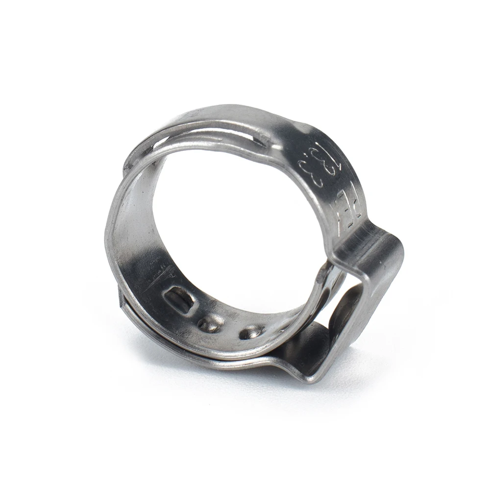 20pcs 3/8 Inch Single Ear Clamps Stainless Steel Water Hose Clip Durable Corrosion Resistant Worm Drive Hose Clips For
20pcs 3/8 Inch Single Ear Clamps Stainless Steel Water Hose Clip Durable Corrosion Resistant Worm Drive Hose Clips For