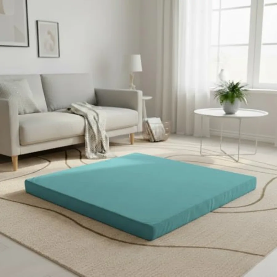 Velvet Zabuton Meditation Mat - Large Floor Pillow for Adults and Yoga Meditation Cushion - High Density Foam Floor Seating wit
Velvet Zabuton Meditation Mat - Large Floor Pillow for Adults and Yoga Meditation Cushion - High Density Foam Floor Seating wit