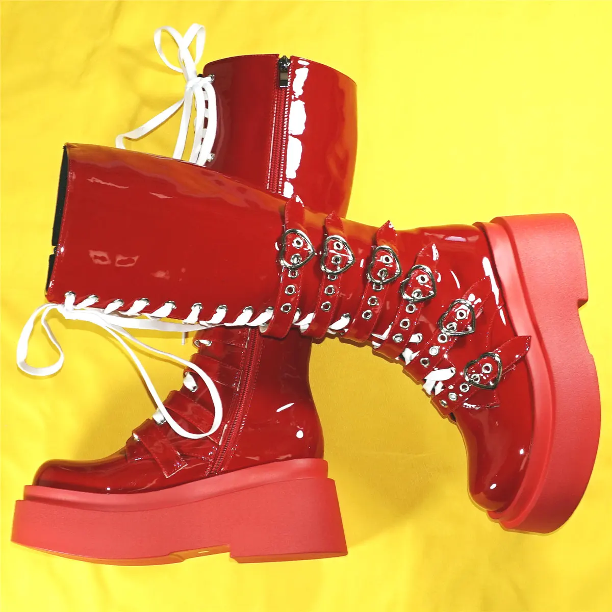 Thigh High Fashion Sneakers Women Patent Leather Wedges Knee High Snow Boots Female Winter Round Toe Platform Pumps Casual Shoes
Thigh High Fashion Sneakers Women Patent Leather Wedges Knee High Snow Boots Female Winter Round Toe Platform Pumps Casual Shoes