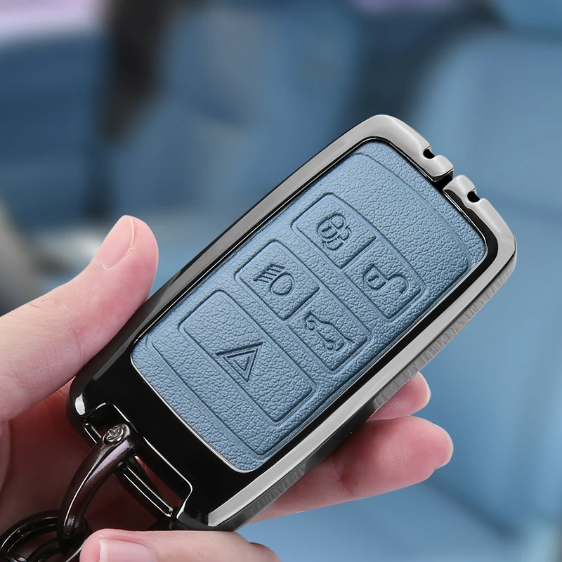 Fashion Leather Car Key Cover Case For Jaguar XF XJ XE S-Type F-Type X-Type F-Pace I-Pace E-Pace Android XFR XKR Auto Keychain
Fashion Leather Car Key Cover Case For Jaguar XF XJ XE S-Type F-Type X-Type F-Pace I-Pace E-Pace Android XFR XKR Auto Keychain