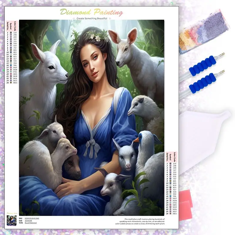 CHENISTORY Diamond Embroidery Blue Skirt Woman DIY Diamond Painting Figure Cross Stitch Mosaic Rhinestone Picture Wall Art
CHENISTORY Diamond Embroidery Blue Skirt Woman DIY Diamond Painting Figure Cross Stitch Mosaic Rhinestone Picture Wall Art