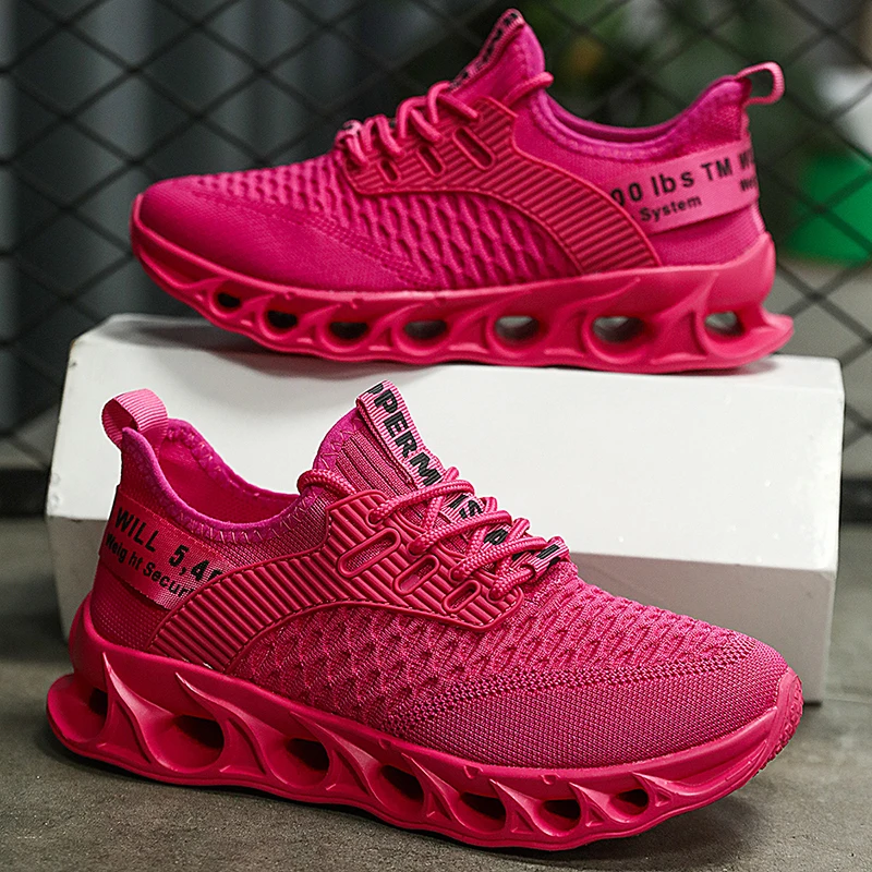 Унисекс, спортивная удобная дышащая сетчатая уличная беговая теннисная обувь, новая повседневная противоскользящая мягкая подошва для фитнеса для мужчин и женщин
Унисекс, спортивная удобная дышащая сетчатая уличная беговая теннисная обувь, новая повседневная противоскользящая мягкая подошва для фитнеса для мужчин и женщин