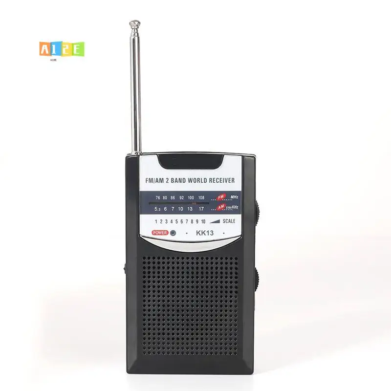 Портативное мини-радио A12E AM/FM с двумя диапазонами, ретро-дизайн, телескопическая антенна, идеально подходит для использования на открытом воздухе и в экстренных ситуациях
Портативное мини-радио A12E AM/FM с двумя диапазонами, ретро-дизайн, телескопическая антенна, идеально подходит для использования на открытом воздухе и в экстренных ситуациях