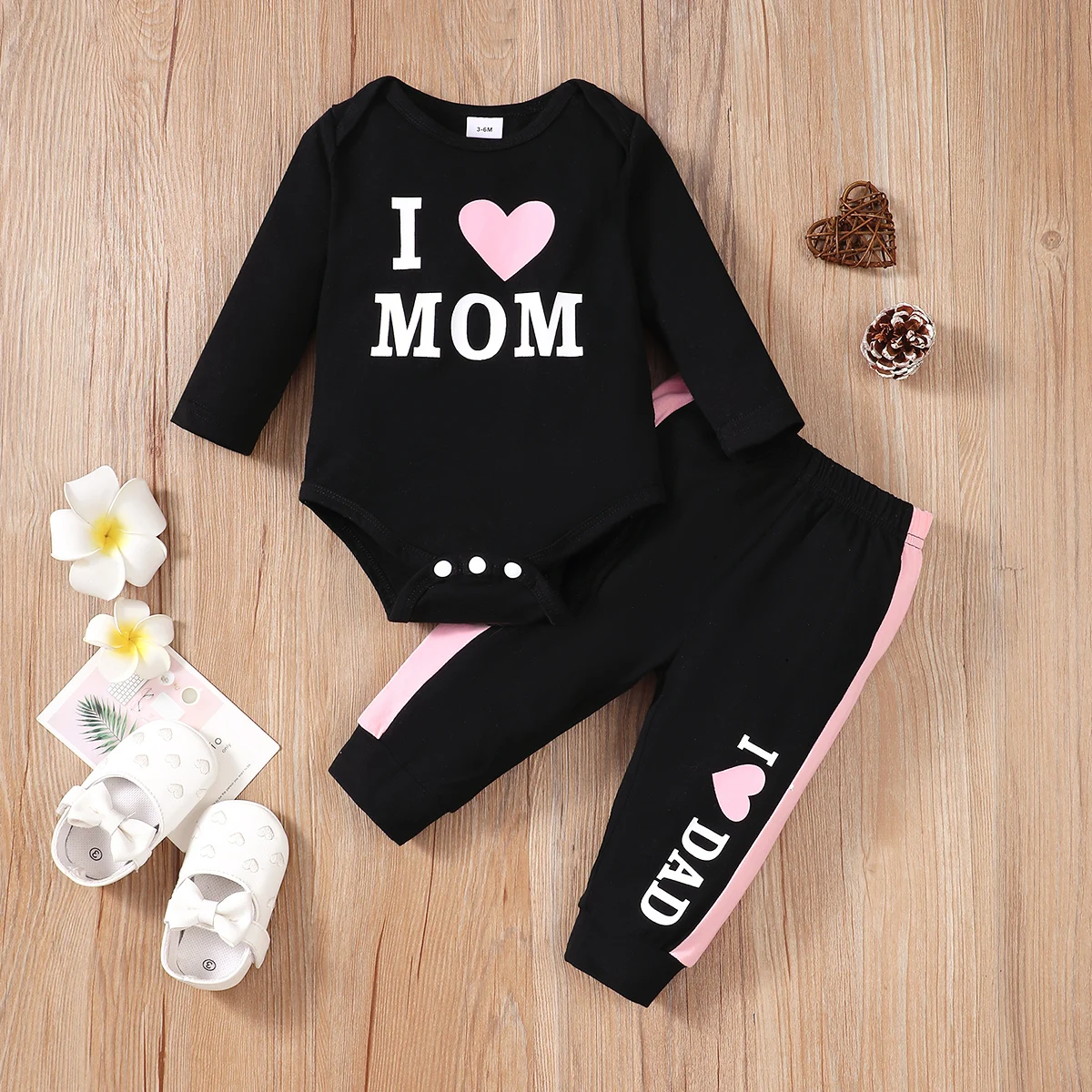 Spring Autumn Girls Boy Clothes Set Cute Letter Long Sleeved Romper +Pants Toddler Infant Clothing Outfit Fashion Kids Wear
Spring Autumn Girls Boy Clothes Set Cute Letter Long Sleeved Romper +Pants Toddler Infant Clothing Outfit Fashion Kids Wear