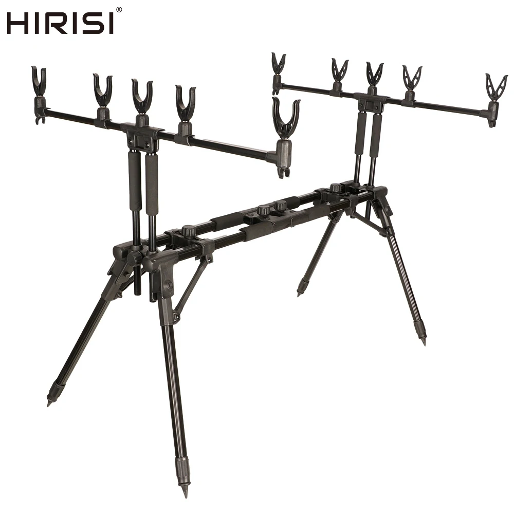 Hirisi RP160 Adjustable 5-Rod Fishing Rod Stand 90-140cm Extendable Foldable Tripod 70cm Rod Holders Portable Shore Fishing Gear
Hirisi RP160 Adjustable 5-Rod Fishing Rod Stand 90-140cm Extendable Foldable Tripod 70cm Rod Holders Portable Shore Fishing Gear