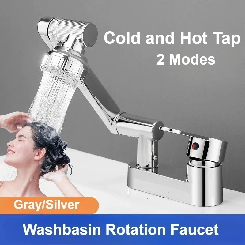 Смесители для умывальника Смеситель для ванной комнаты с двойным отверстием, кран для горячей и холодной воды, 2 режима, насадка, вращение, бытовой смесительный клапан
Смесители для умывальника Смеситель для ванной комнаты с двойным отверстием, кран для горячей и холодной воды, 2 режима, насадка, вращение, бытовой смесительный клапан