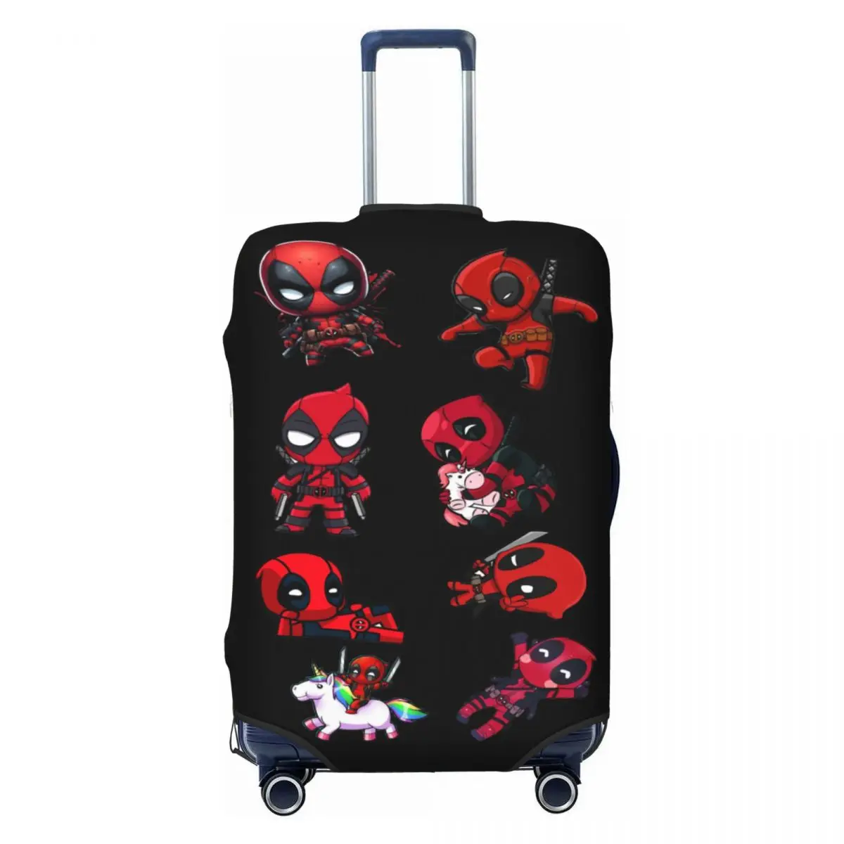 Чехол для багажа Custom D-Deadpool Movie, эластичный защитный чехол для дорожного чемодана, подходит для чемоданов 18-32 дюймов
Чехол для багажа Custom D-Deadpool Movie, эластичный защитный чехол для дорожного чемодана, подходит для чемоданов 18-32 дюймов