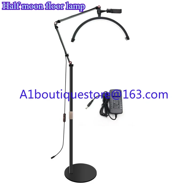 Upgrade 16-inch beauty tattoo training floor lamp lighting eyelashes manicure tattoo half moon light
Upgrade 16-inch beauty tattoo training floor lamp lighting eyelashes manicure tattoo half moon light