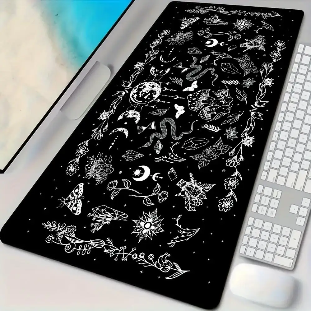 Дизайн в стиле гадальной карты Коврик для мыши Настольный коврик с прошитыми краями Коврик для мыши из натурального каучука подходит для офиса и игр
Дизайн в стиле гадальной карты Коврик для мыши Настольный коврик с прошитыми краями Коврик для мыши из натурального каучука подходит для офиса и игр
