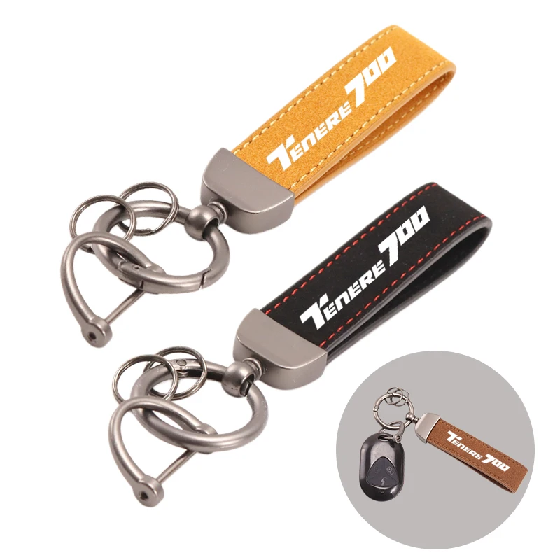 Motorcycle Suede Keychain Horseshoe Buckle Jewelry For Yamaha TENERE 700 Tenere700 XTZ 700 T700 2019-2026 Accessories
Motorcycle Suede Keychain Horseshoe Buckle Jewelry For Yamaha TENERE 700 Tenere700 XTZ 700 T700 2019-2026 Accessories
