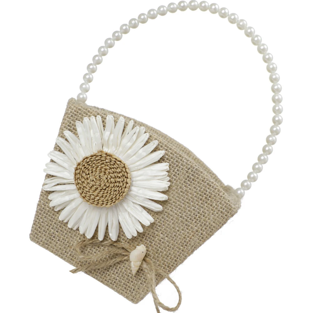 Bride Handheld Flower Storage Container Linen Small Gift Basket Storage Wedding Party Fruit Candy Gift Container
Bride Handheld Flower Storage Container Linen Small Gift Basket Storage Wedding Party Fruit Candy Gift Container