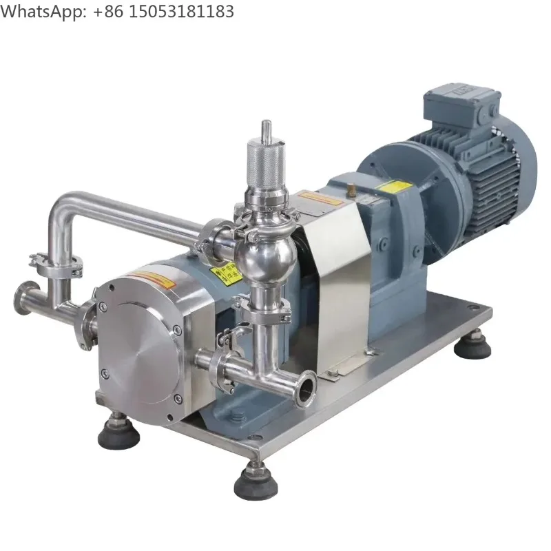 Food Grade Sanitary High Viscosity Liquid Material Transfer Rotary Pump Sanitary Mobile Lobe Pump
Food Grade Sanitary High Viscosity Liquid Material Transfer Rotary Pump Sanitary Mobile Lobe Pump