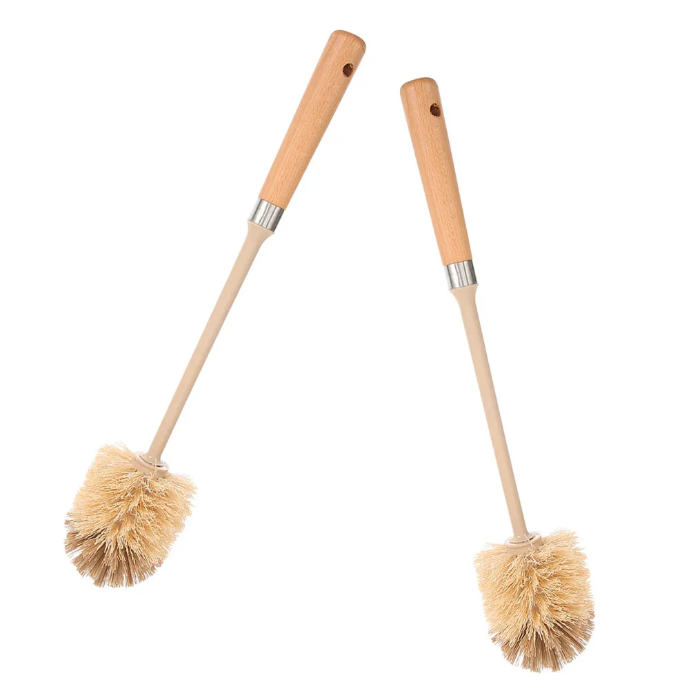 2Pcs Wooden Toilet Brush Long Handle Reusable Bathroom Bowl Scrubber Cleaner Cleaning Tools for Home Hotel Toilet Cleaners
2Pcs Wooden Toilet Brush Long Handle Reusable Bathroom Bowl Scrubber Cleaner Cleaning Tools for Home Hotel Toilet Cleaners
