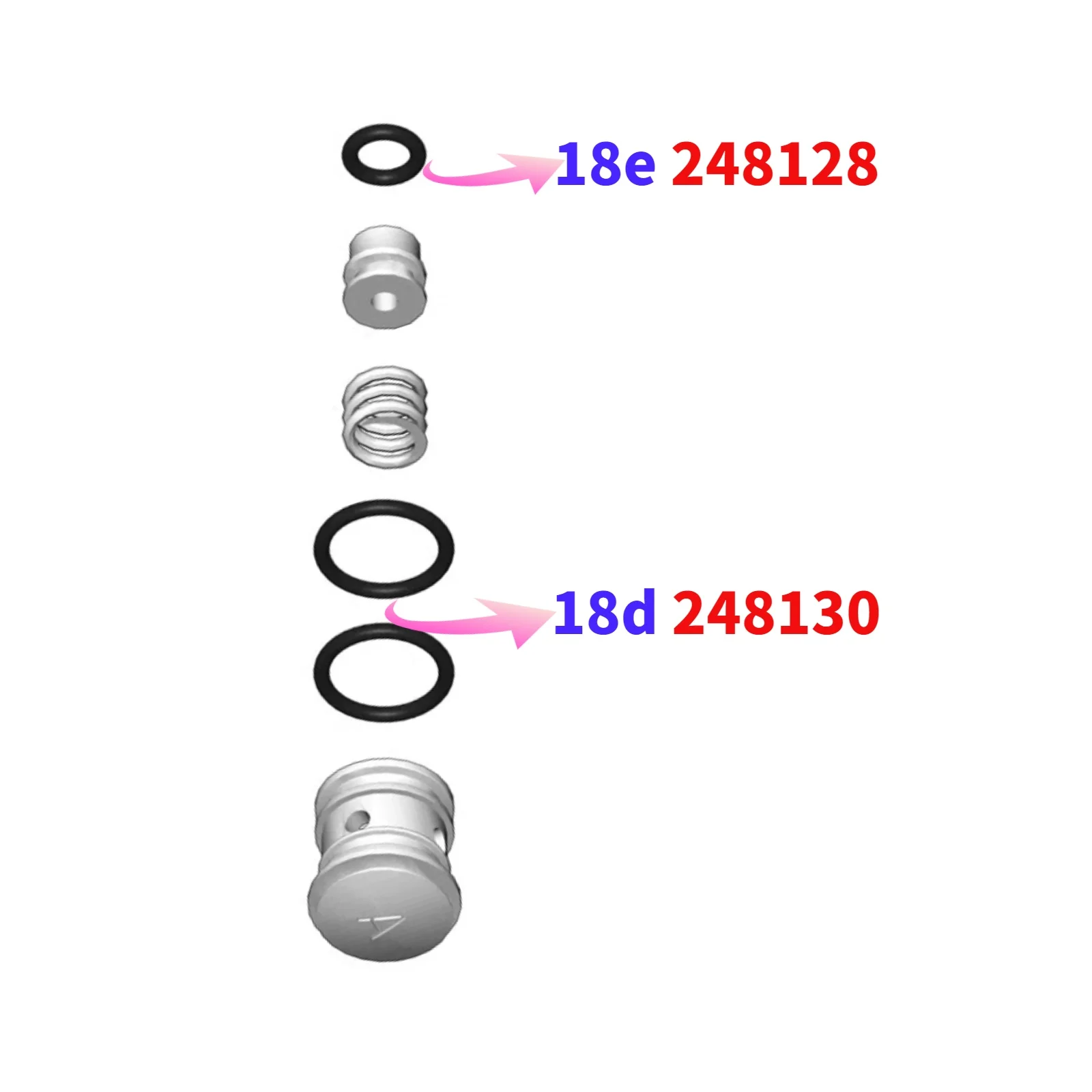 10 Sets 246347 check VALVE Bulk O-ring Kits for fusion Air Purge AP Spray Gun 248128-20PC 248130-40PC
10 Sets 246347 check VALVE Bulk O-ring Kits for fusion Air Purge AP Spray Gun 248128-20PC 248130-40PC