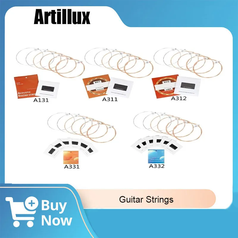 6Pcs/Set Guitar Strings High Carbon Steel Core Powerful and Durable Easy to Use for Guitar Performers Parts & Accessories
6Pcs/Set Guitar Strings High Carbon Steel Core Powerful and Durable Easy to Use for Guitar Performers Parts & Accessories