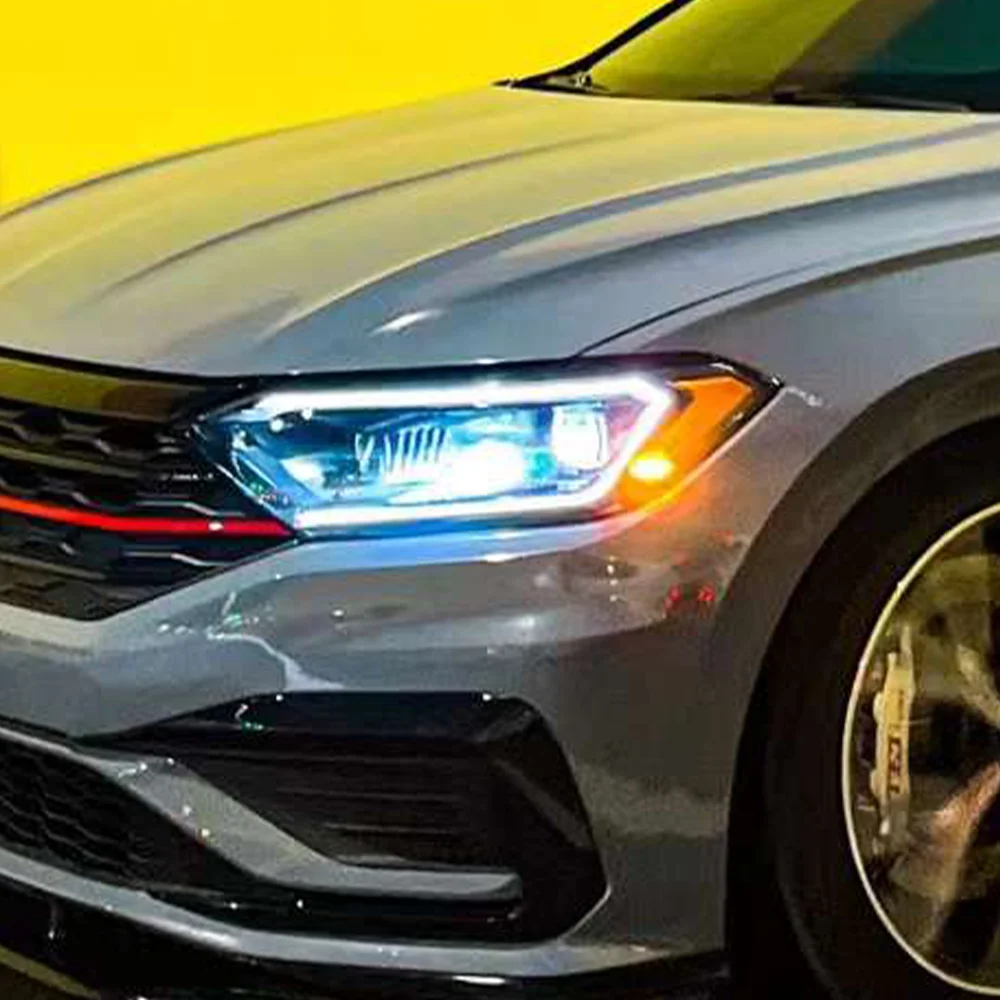 For VW MK7 Jetta Sagitar Vento 2019-2024 LED Auto Headlights Assembly Upgrade Projector Lens Car Head Light Lighting Accessories
For VW MK7 Jetta Sagitar Vento 2019-2024 LED Auto Headlights Assembly Upgrade Projector Lens Car Head Light Lighting Accessories