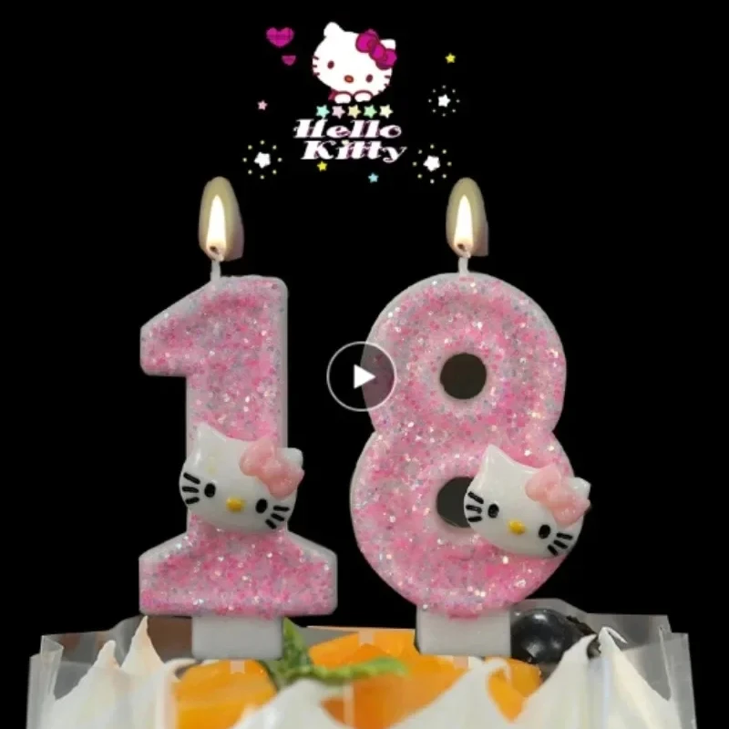 Kawaii Hello Kitty Number Birthday Candle Sanrio Kitty Cat Digital Candles Birthday Cake Decoration Anniversary Party Candles
Kawaii Hello Kitty Number Birthday Candle Sanrio Kitty Cat Digital Candles Birthday Cake Decoration Anniversary Party Candles