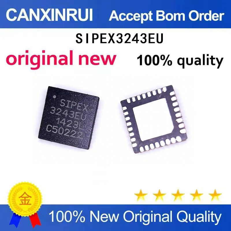 (5-100 pieces)Brand new original SIPEX3243EU QFN-32 spot chip IC
(5-100 pieces)Brand new original SIPEX3243EU QFN-32 spot chip IC