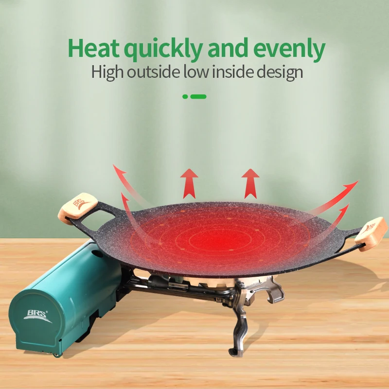 BRS-P27 Outdoor 2026Wheat Rice Stone Multi functional Roast Pan Camping Korean style Non stick Home BBQ Picnic Roast Pan
BRS-P27 Outdoor 2026Wheat Rice Stone Multi functional Roast Pan Camping Korean style Non stick Home BBQ Picnic Roast Pan
