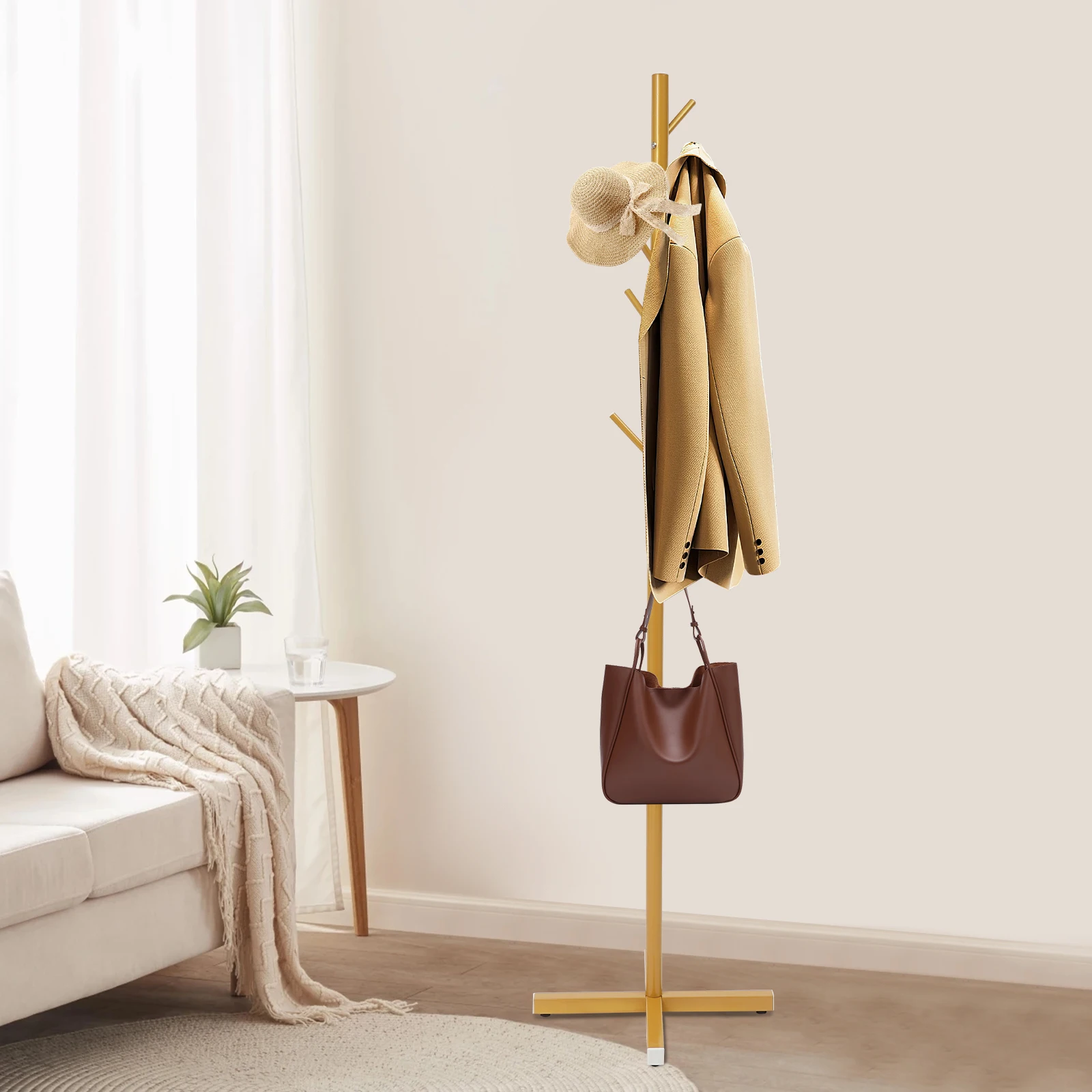 Вешалка для одежды, золотая ветка дерева, вешалка для одежды, отдельно стоящая вешалка для одежды, прочная железная труба для прихожей, спальни, прихожей, хранения
Вешалка для одежды, золотая ветка дерева, вешалка для одежды, отдельно стоящая вешалка для одежды, прочная железная труба для прихожей, спальни, прихожей, хранения