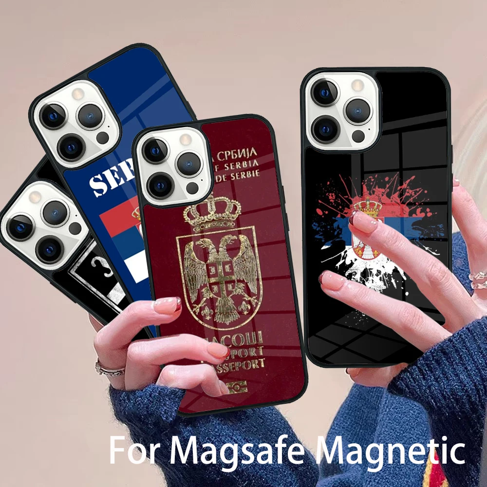 banner Flag of Serbia Serbian Phone Case Magesafe Magnetic Wireless Charge Cover For IPhone 16 11 12 13 14 15 Pro Max Plus Mini
banner Flag of Serbia Serbian Phone Case Magesafe Magnetic Wireless Charge Cover For IPhone 16 11 12 13 14 15 Pro Max Plus Mini