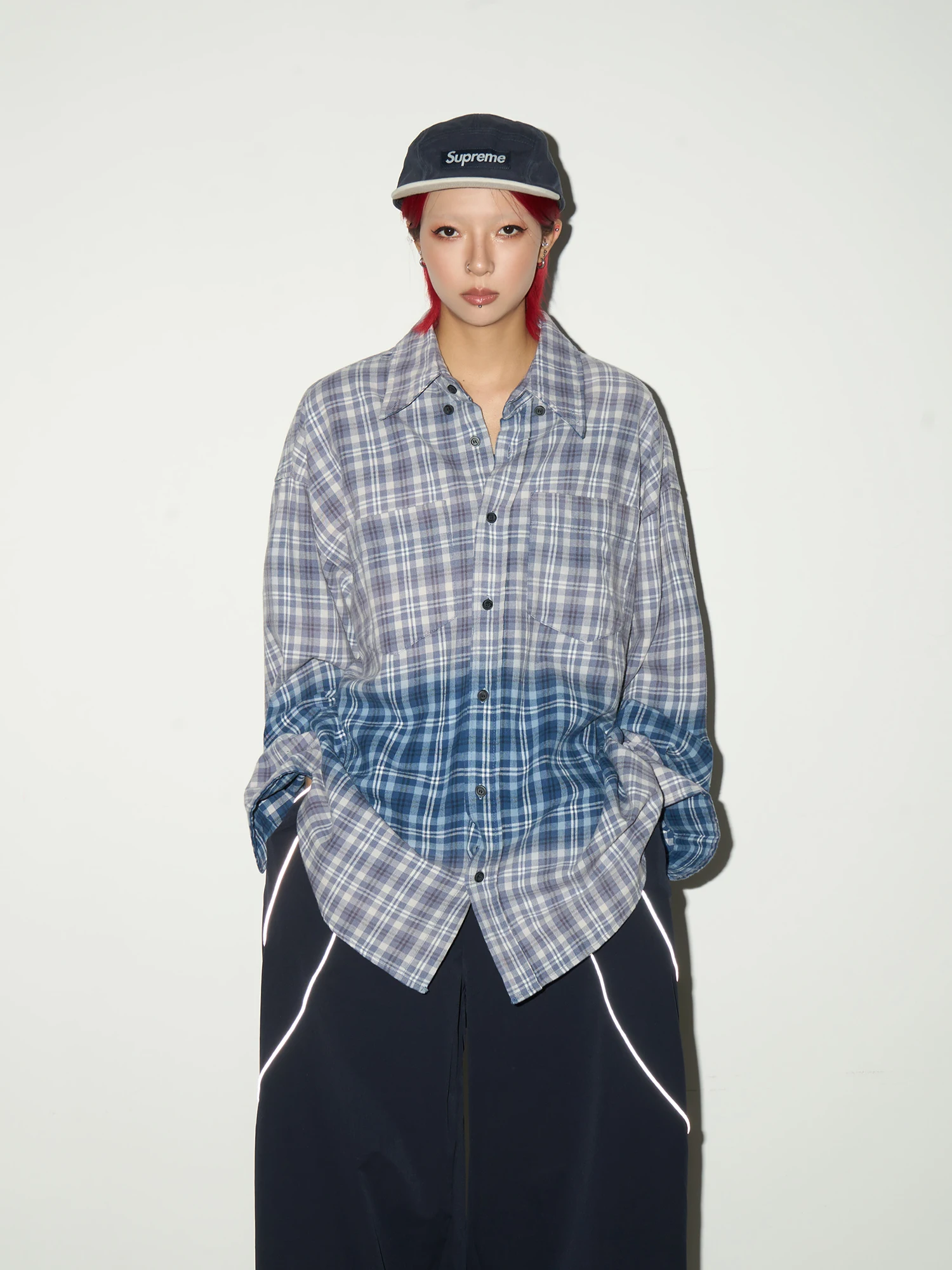 MICHINNYON adient Blue Cotton Long Sve irt Loose Casual Sle для мужчин и женщин, дышащий, удобный, с клетчатым узором
MICHINNYON adient Blue Cotton Long Sve irt Loose Casual Sle для мужчин и женщин, дышащий, удобный, с клетчатым узором