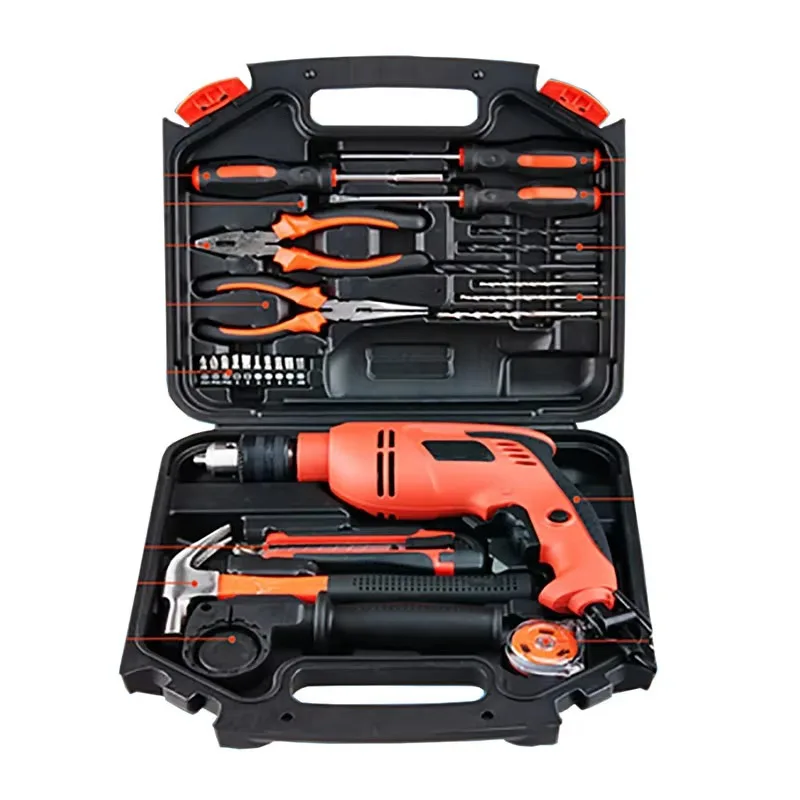 Oem 26pcs Multifunctional Hardware Gift Combination Set Tool Box Impact Drill Household Power Tool Sets
Oem 26pcs Multifunctional Hardware Gift Combination Set Tool Box Impact Drill Household Power Tool Sets