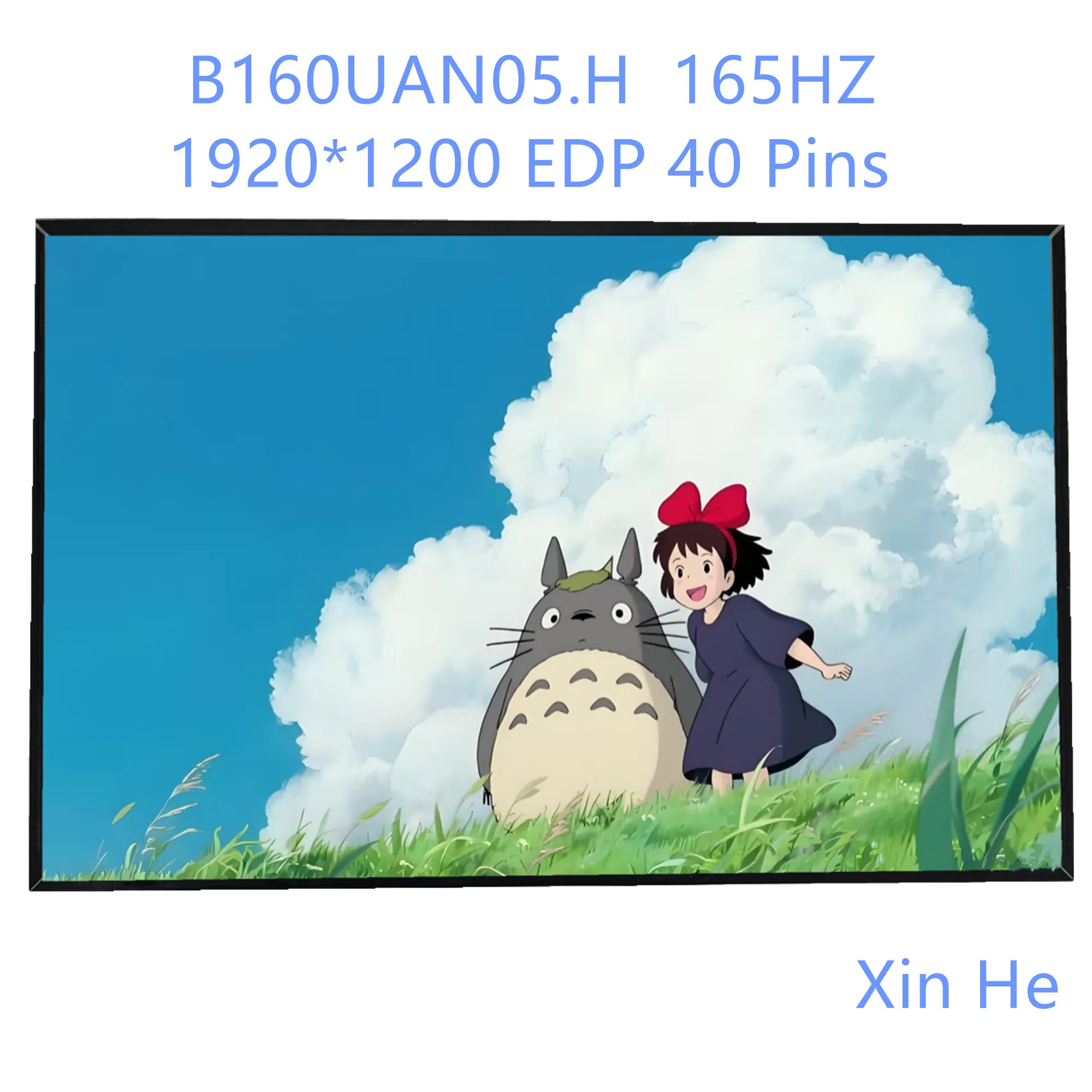 16.0'' 165Hz B160UAN05.H Laptop LCD Screen Display Panel Matrix 1920*1200 EDP 40 Pins 100% sRGB
16.0'' 165Hz B160UAN05.H Laptop LCD Screen Display Panel Matrix 1920*1200 EDP 40 Pins 100% sRGB