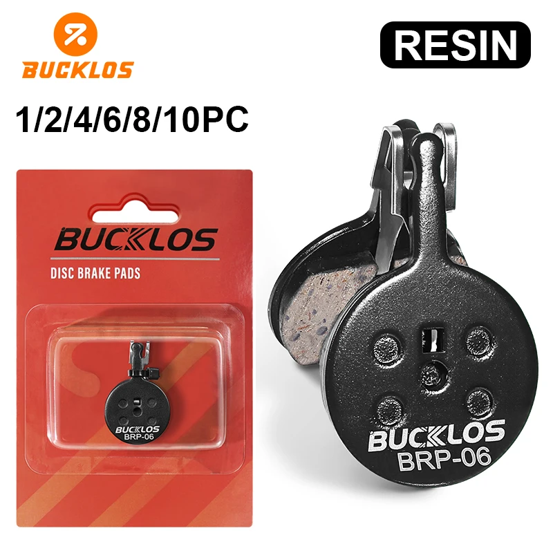 BUCKLOS Bike Brake Pads Resin BRP-06 MTB Hydraulic Brake Disc Pads Durable Wear-resistant Cycling Disk Brake Pads for AVID BB5
BUCKLOS Bike Brake Pads Resin BRP-06 MTB Hydraulic Brake Disc Pads Durable Wear-resistant Cycling Disk Brake Pads for AVID BB5