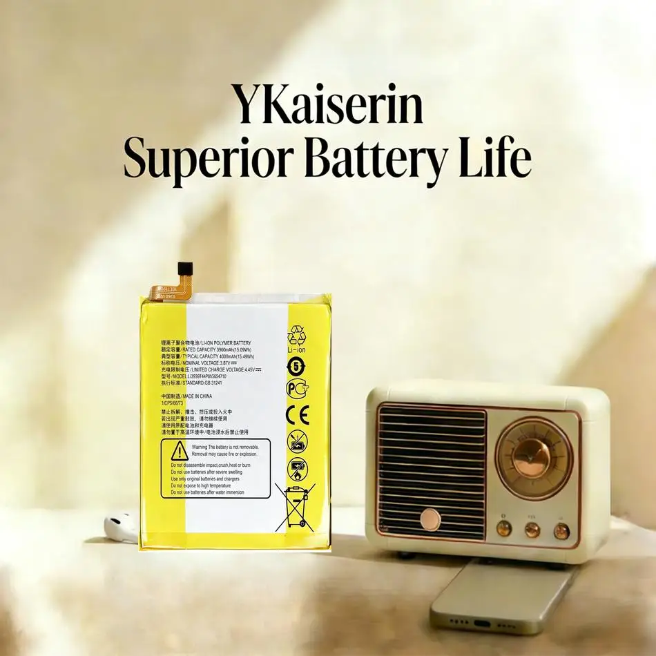 Аккумулятор для мобильного телефона 4000 мАч для ZTE Axon 10 Pro 5G A2020 A2020N2 Li3939t44p8h756547 AXON10
Аккумулятор для мобильного телефона 4000 мАч для ZTE Axon 10 Pro 5G A2020 A2020N2 Li3939t44p8h756547 AXON10