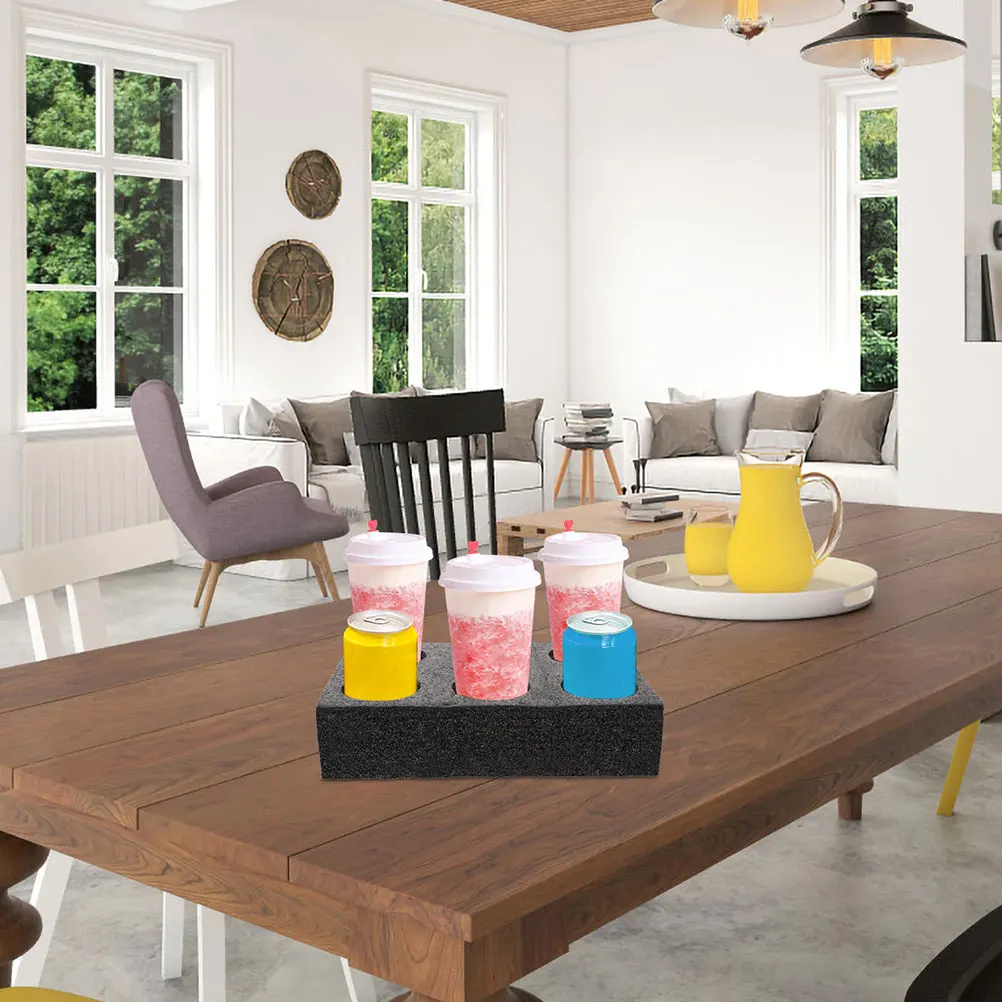 2pcs Cup Beverage Takeout Accessories Black 3 6 Holes Restaurant Coffee Shop Drink Carrier Tray Takeout Accessories Cold Drinks
2pcs Cup Beverage Takeout Accessories Black 3 6 Holes Restaurant Coffee Shop Drink Carrier Tray Takeout Accessories Cold Drinks