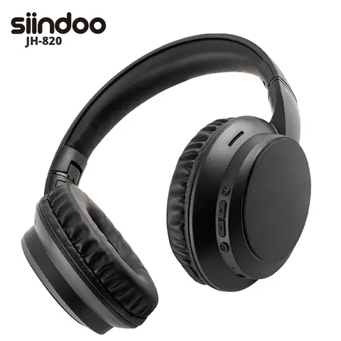 Siindoo JH-820 Wireless Bluetooth Headphones, 60H Playtime,3 EQ Sound Modes,Foldable Lightweight Bluetooth 5.4 for Travel Study