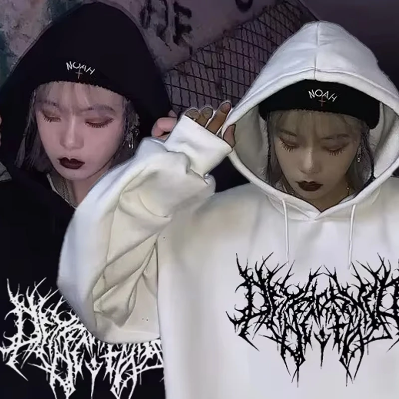 Vintage Women Hoodie Long Sleeve Sweatshirt Fashion Y2K Print Hooded Loose Gothic Loose Streetwear Casual Tops
Vintage Women Hoodie Long Sleeve Sweatshirt Fashion Y2K Print Hooded Loose Gothic Loose Streetwear Casual Tops