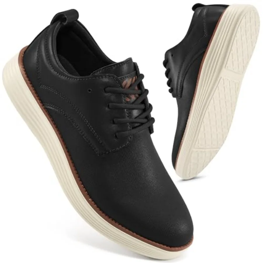 Men's Dress Sneakers Lightweight Casual Business Formal Oxfords Shoes
Men's Dress Sneakers Lightweight Casual Business Formal Oxfords Shoes
