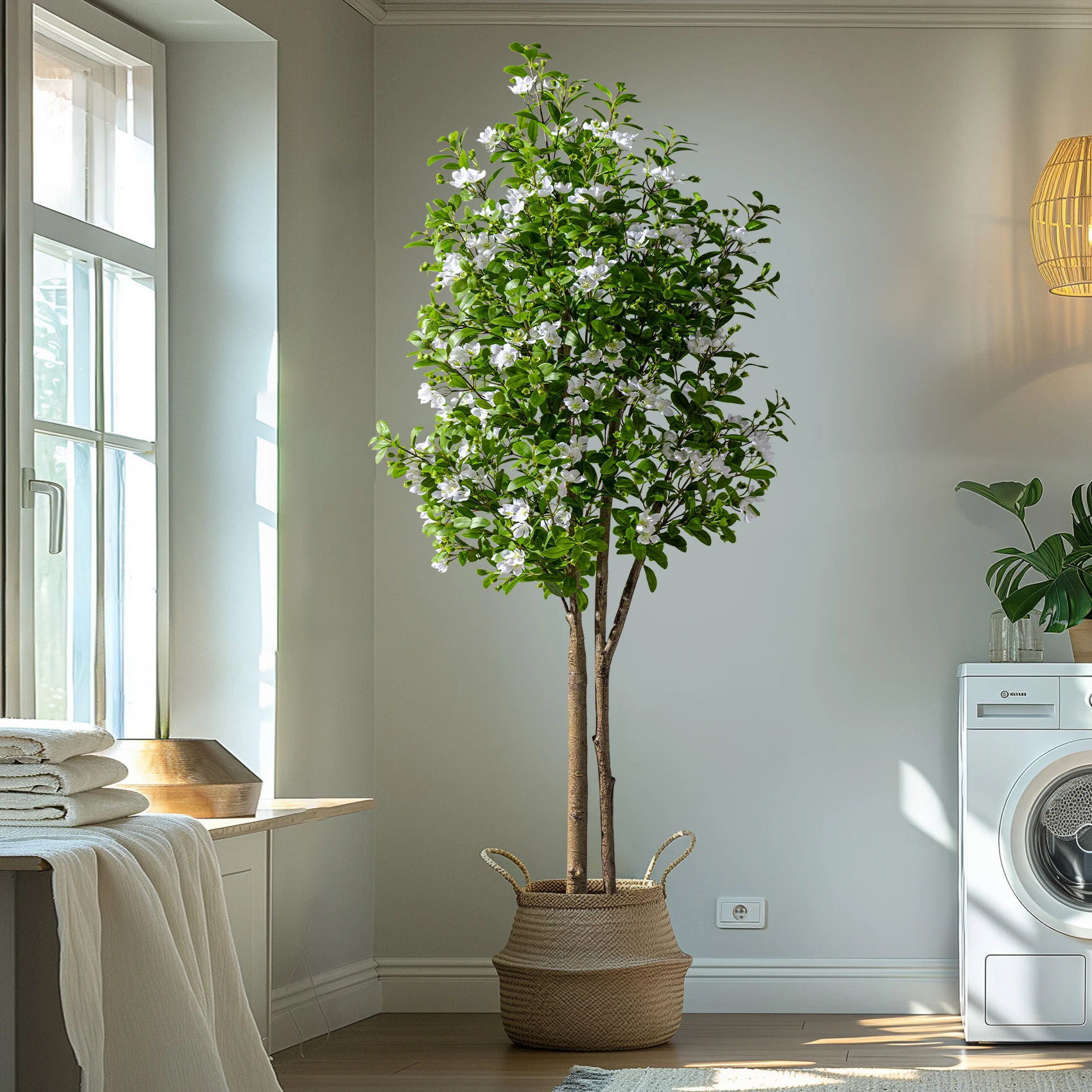 Black Pot Myrtle Peach Blossom Branch Boxwood Artificial Tree For Home Or Office Decor Greenery & Plants
Black Pot Myrtle Peach Blossom Branch Boxwood Artificial Tree For Home Or Office Decor Greenery & Plants