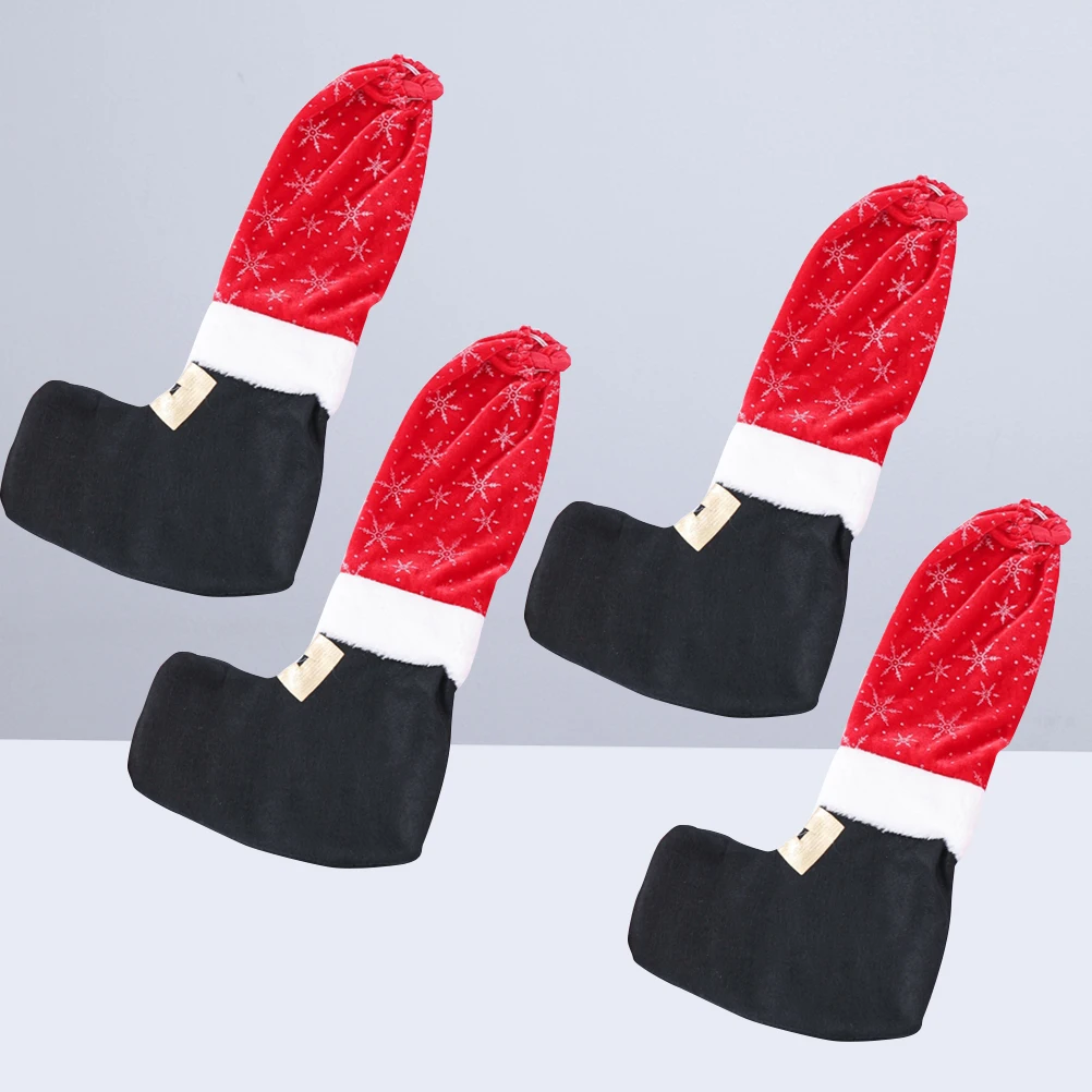 4 Pcs Snowflake Table Foot Cover Chair Leg Protectors Covers Christmas Tree Floor for Furniture Legs
4 Pcs Snowflake Table Foot Cover Chair Leg Protectors Covers Christmas Tree Floor for Furniture Legs