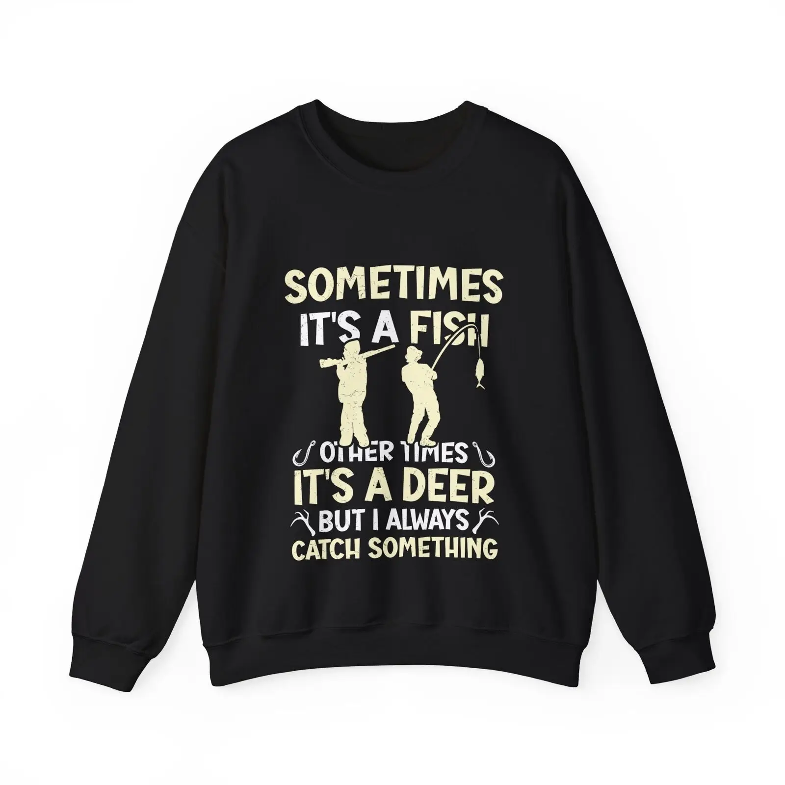 Fishing & Hunting Sometimes It's A Fish Other Times It's A Deer Funny Sweatshirt
Fishing & Hunting Sometimes It's A Fish Other Times It's A Deer Funny Sweatshirt